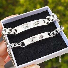 Olhos eternos - Pulseira com Foto Personalizada